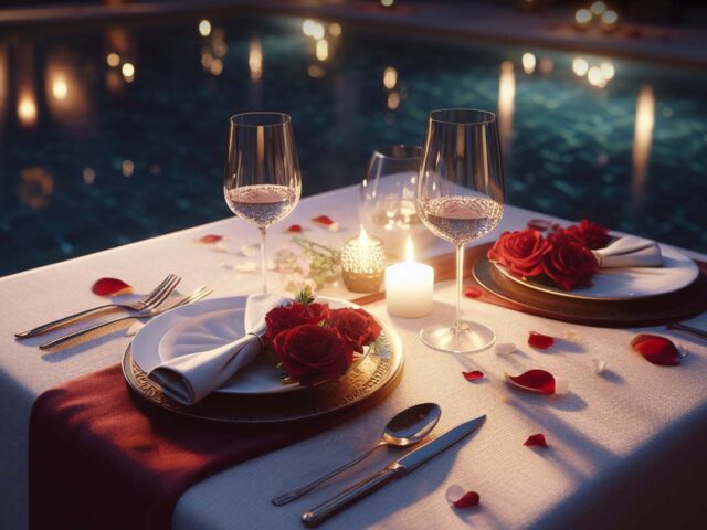 CAB Private Poolside Candelight Dinner