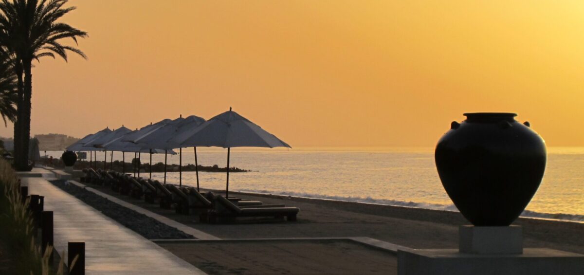 The Chedi Muscat Sunset