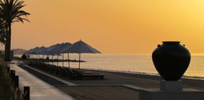 The Chedi Muscat Sunset