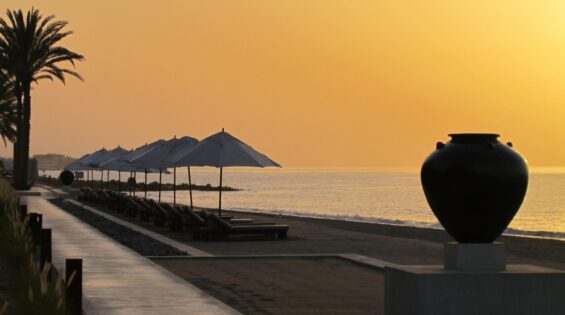 The Chedi Muscat Sunset