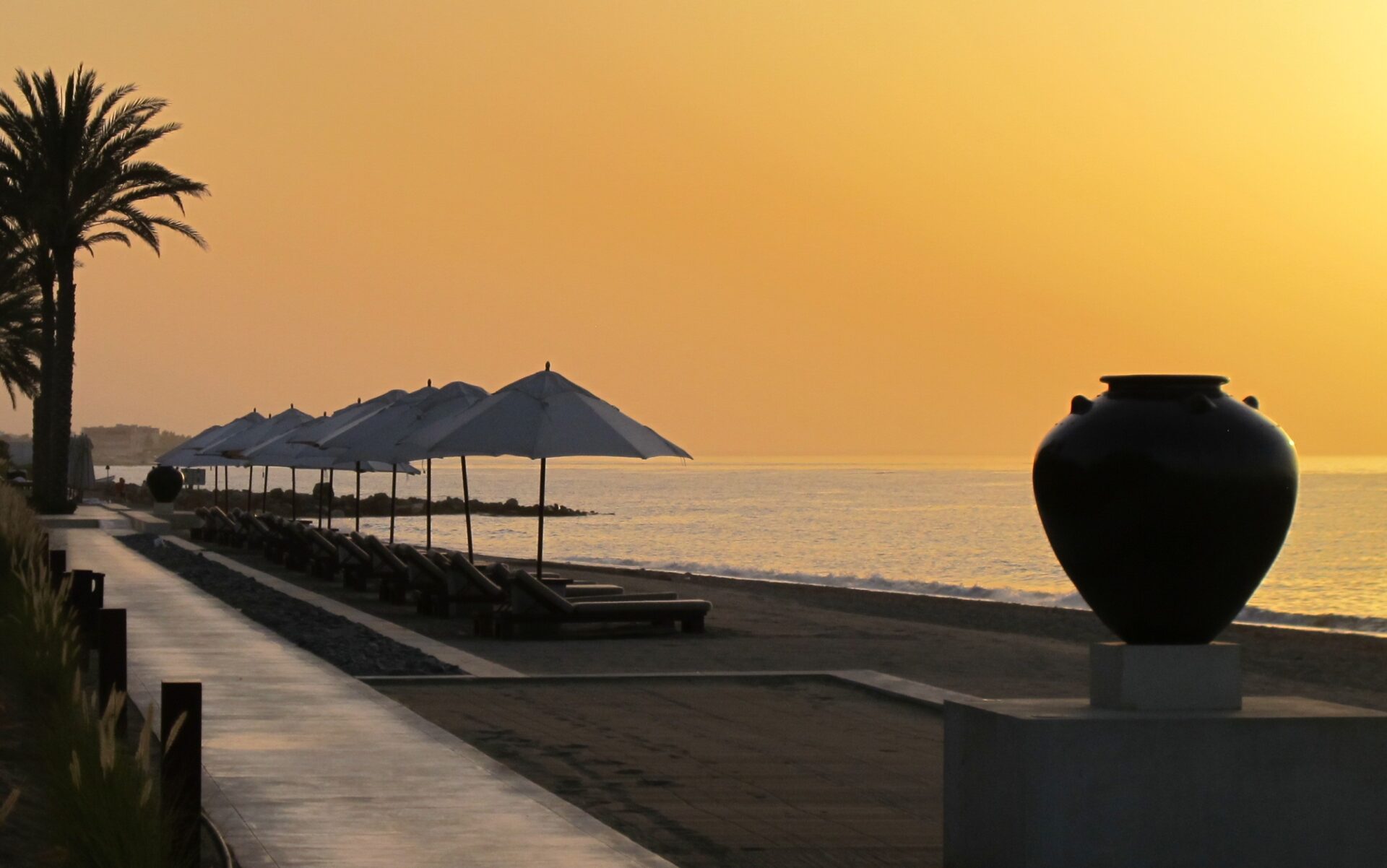 The Chedi Muscat Sunset