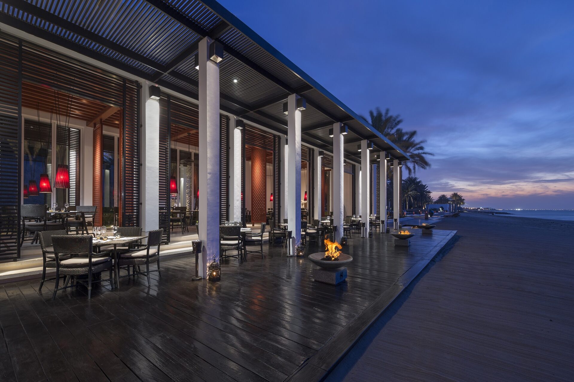 The Chedi Muscat The Beach Restaurant