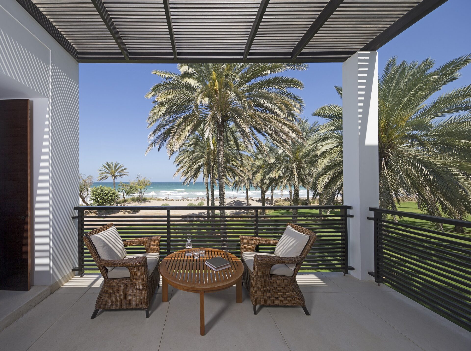 The Chedi Muscat The Chedi Club Suite Terrace Beach