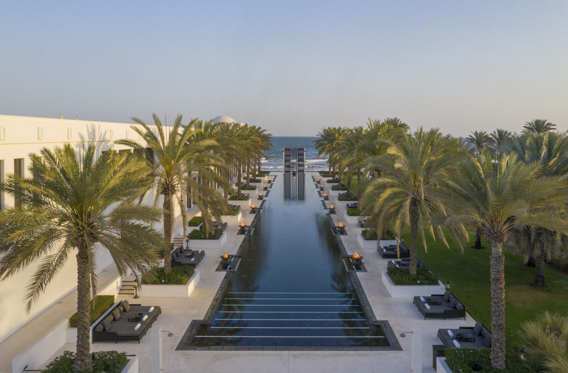 The Chedi Muscat The Long Pool